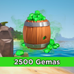 2500 Gemas