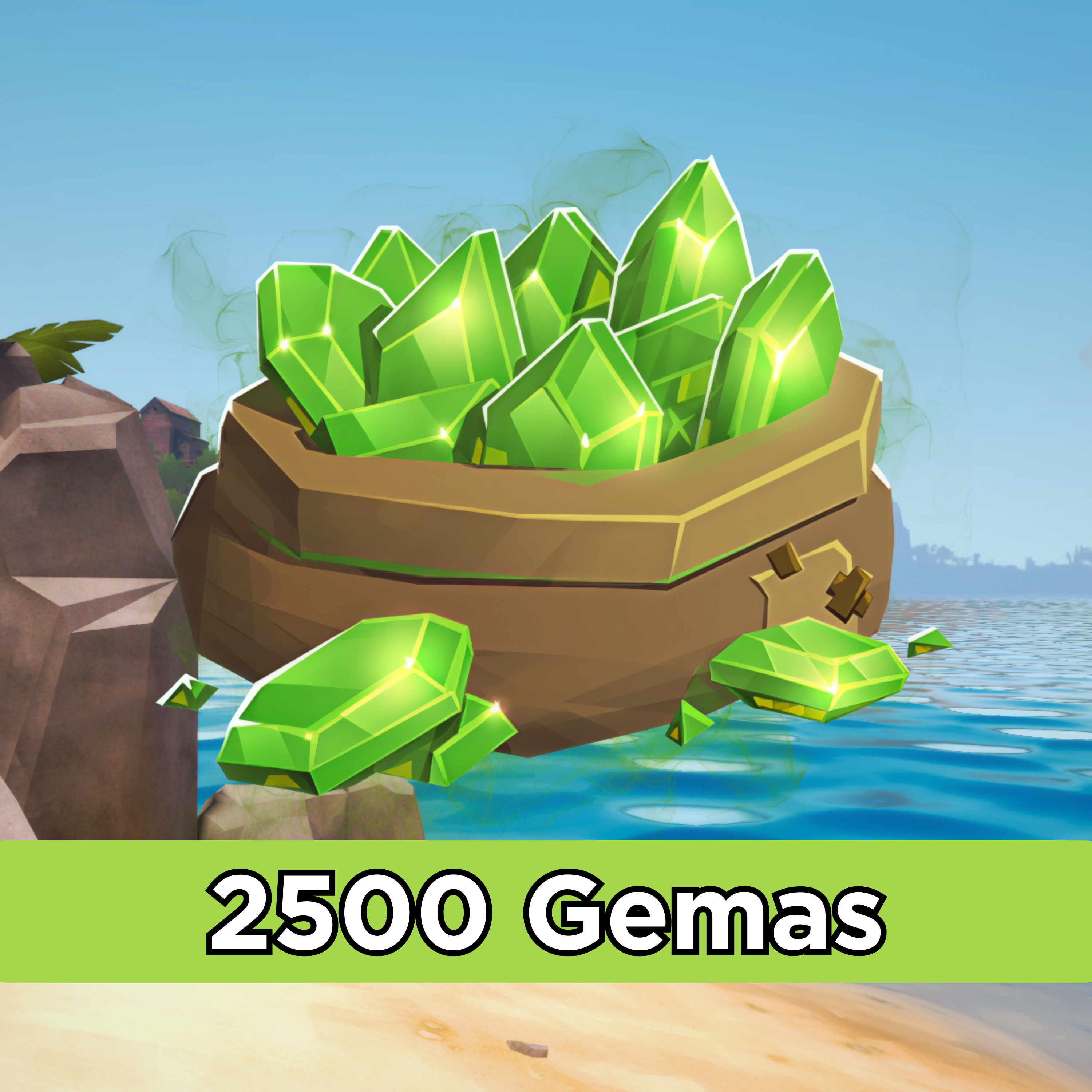2500 Gemas