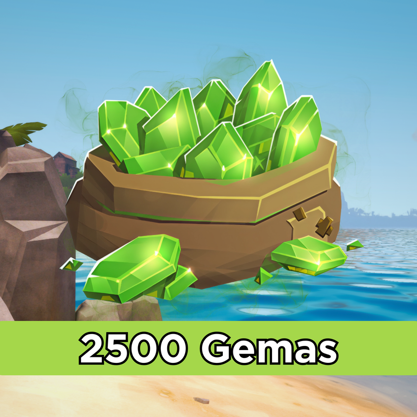 2500 Gemas